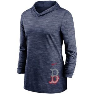 Boston Red Sox Nike Women's Split Logo Legend Hoodie Training Performance Top